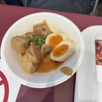 うみんちゅぬ　やまんちゅぬ - 「北海道産豚肉のラフテー（角煮）」1,100円（2025.9/23）