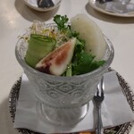 フロール カフェ マリリン - Aセットのサラダ　1400円