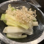 東京鉄板居酒屋 こだま - セロリ浅漬け