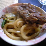 ジンギスカンうだ川 - ジンギスカンうどん