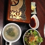 牛兵衛 草庵 - 山形牛あぶり重ランチ①