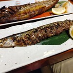 まんまみ～や - さんまの塩焼き(1078円)
