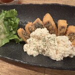 季節料理かたやま - さわらフライおろしマヨソース