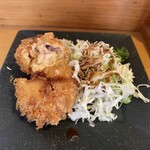 とんかつ しお田 - ・店主手作り限定品 魚介たっぷり贅沢クリームコロッケ （2025年9月27日撮影）