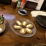 酒と旨いもの なまけもの - いぶりがっこクリームチーズ