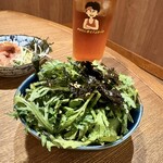 あなたに会えてよかった - 韓国海苔と春菊のチョレギサラダ