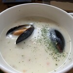 サザンビーチカフェ - クラムチャウダー
