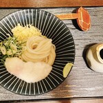 二代目平成麺業 - 温玉山かけ