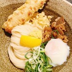 二代目平成麺業 - 肉温玉ぶっかけ