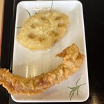 讃岐うどん むらさき - れんこん天・げそ天