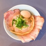 TONPUKU - 豚しじみチャーシューメン 1,500円 ＋ 味玉 150円