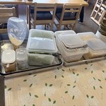 讃岐うどん むらさき - 無料トッピングコーナー