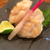 味とく家 - ホタテ貝柱の塩焼き