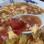 中華麺キッチン まくり - トマトたっぷり^^