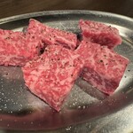 七輪焼肉ばかとあほ - 和牛特選赤身 いちぼ