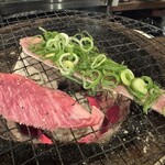 七輪焼肉ばかとあほ - ねぎPタンとかぶり