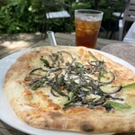 溶岩石窯ピザ 轍 - オルトラーナ（醤油ソース）