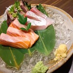 天海 刈谷駅前店 - お造り三種盛り