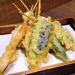 天海 - 天ぷら七種盛り合わせ