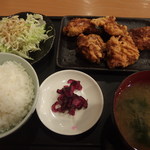 Syo-ya - 唐揚げ定食550円