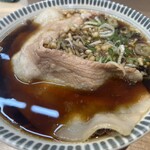 豊しま 春日店 - 肉そば　550円