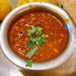 やっぱりインディア - チリポークキーマ