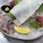 漁師･割烹安徳丸 - 料理写真:ヤリイカの活き造り（要確認）
