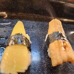 えび寿し - 握り かずのこ  あなご