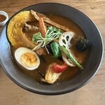 路地裏の佐藤家 - チキン野菜カレー(チキンスープ)