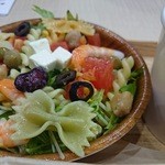 野菜ソムリエ食堂 - サラダパスタもお豆やカラフルお野菜たっぷりで見た目も栄養バランスもばっちり！