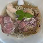 ヌードル マイスター 源九 - 特製貝だし塩らーめん(1,000円)