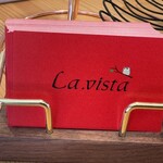 La・vista - ショップカード　表