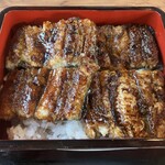 江島牡丹園 深見草 - うな重(上)  接写