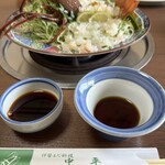 いせえび料理 中平 - お醤油とポン酢