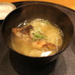 旬席 鈴江 - にゅうめん椀　(2014/10)