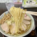 佐平治食堂 - 麺アップ