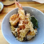 自家製うどん たいら - 「小天丼」550円