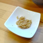 自家製うどん たいら - 生姜もお願いしました