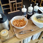 自家製うどん たいら - セルフコーナー