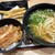 資さんうどん - 料理写真:うどんに丼を