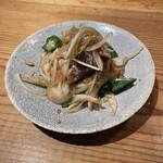 酒処 四方 - 戻り鰹とお野菜