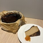 Chinese Restaurant 晴華 - キーモン紅茶のチーズケーキ