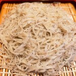 石挽き手打ち 一葉 - 2025年9月27日(土)  けし切りせいろ990円