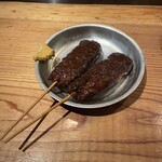 酒処 四方 - 牛肉串