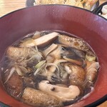 粉家 - きのこ汁