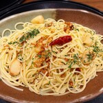 五右衛門 - 料理写真:Wガーリックペペロンチーノ(大盛り)