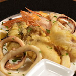 魚介のフリット盛り合わせ