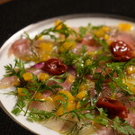 鮮魚のカルパッチョ