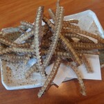 ぽんぽこ亭 - 鰻骨唐揚