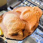 たい焼き 慎之介 - 鶴亀焼き